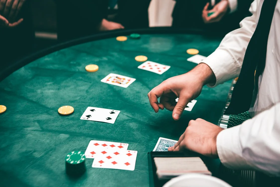 People playing poker